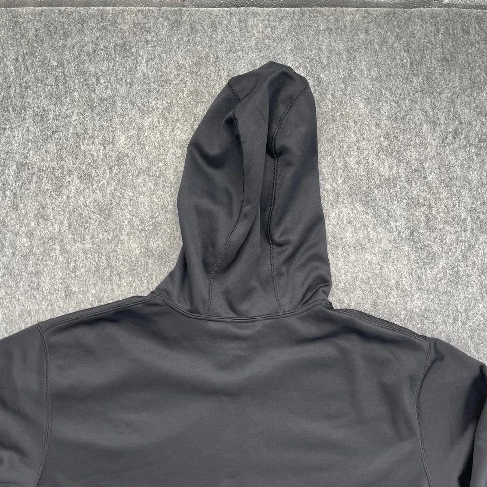 Nike Boise State Broncos Hoodie Mens XL Therma-FIT Full Zip Black Sweatshirt